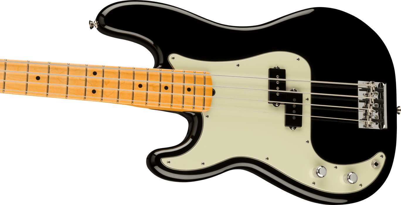 Fender American Professional II Precision Bass Left Handed Maple Fingerboard - Black
