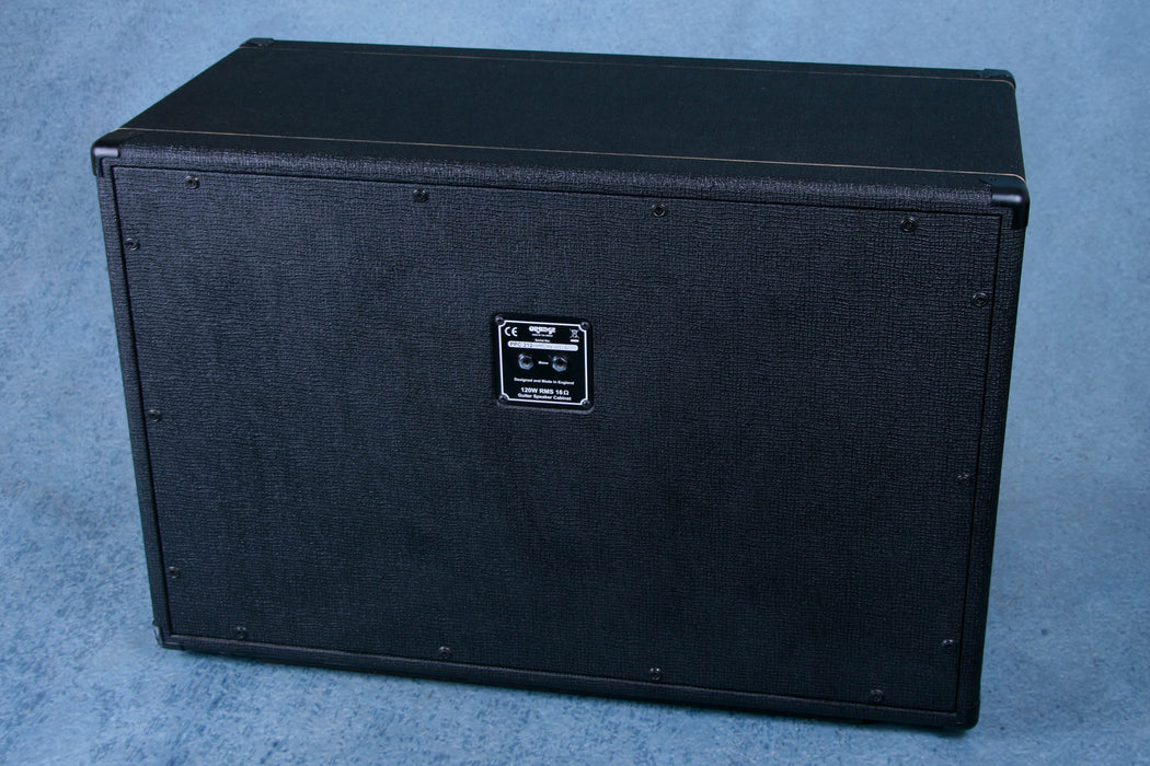 Orange PPC212 2x12 Guitar Speaker Extension Cabinet Black - Preowned