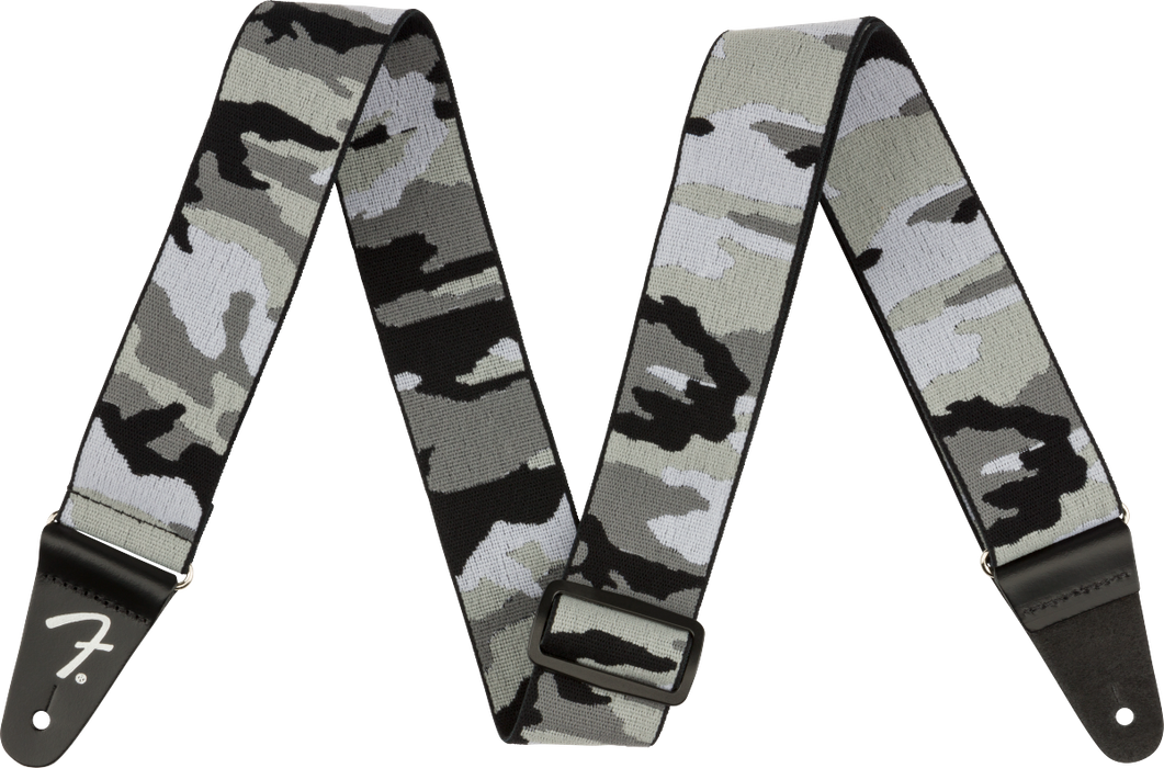 Fender Weighless 2 Inch - Gray Camo Strap