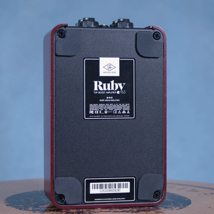 Universal Audio Ruby 63 Effects Pedal w/Box - Preowned