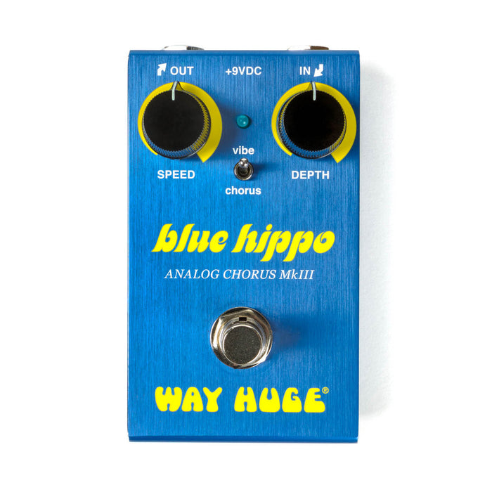 Way Huge Smalls Blue Hippo MKIII Chorus Vibrato Effects Pedal