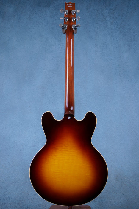 Heritage H-535 Standard Semi Hollow Body Electric Guitar w/Case - Original Sunburst - Preowned