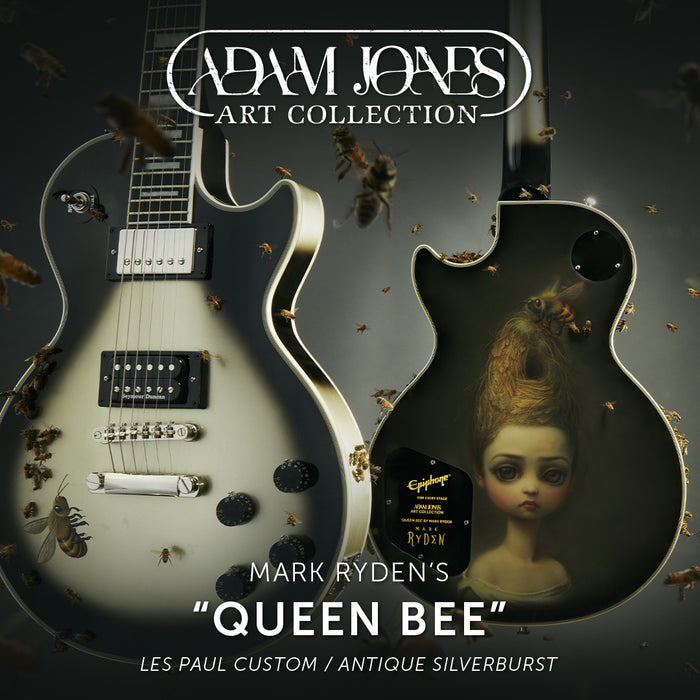 Epiphone Adam Jones Signature  Les Paul Electric Guitar Mark Ryden Art - Queen Bee