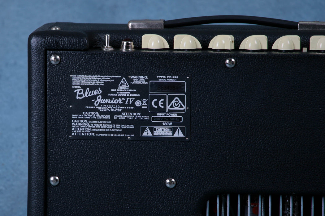 Fender Blues Junior IV Guitar Combo Amplifier - Preowned