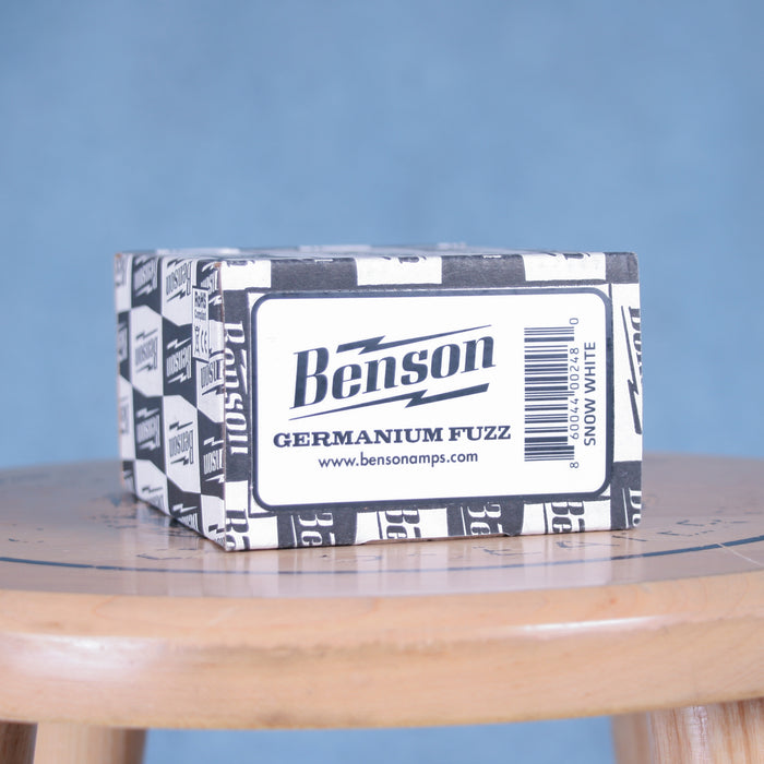 Benson Amps Germanium Fuzz Pedal w/Box - Snow White - Preowned