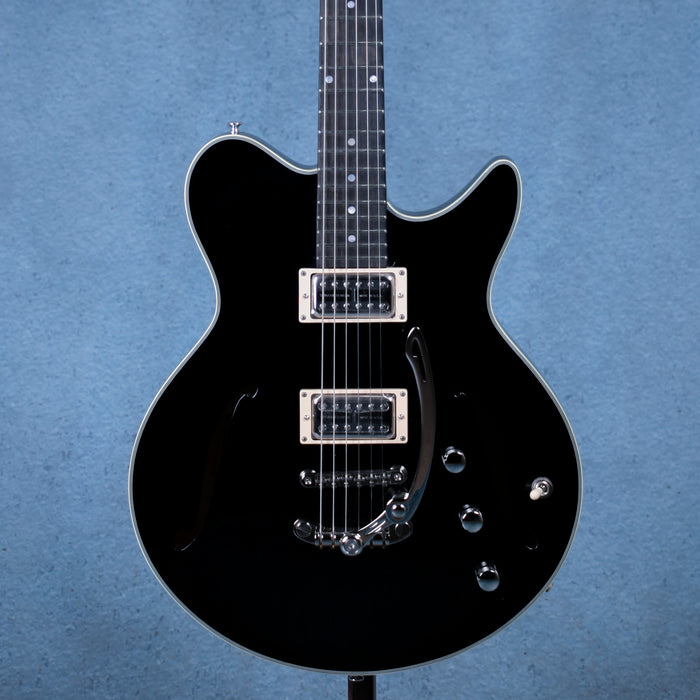 Eastman Romeo NYC Hollowbody Electric Guitar - Black - P2302387