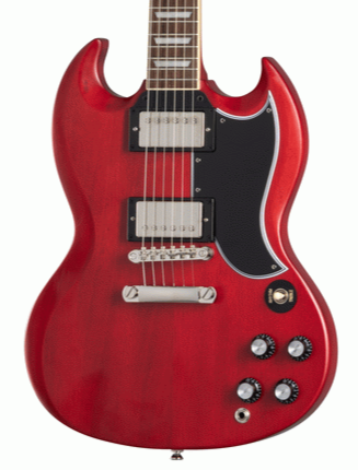 Epiphone 1961 Les Paul SG Standard Electric Guitar - Aged Sixties Cherry