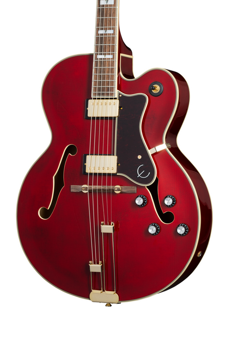 Epiphone Broadway Hollow Body Electric Guitar - Wine Red