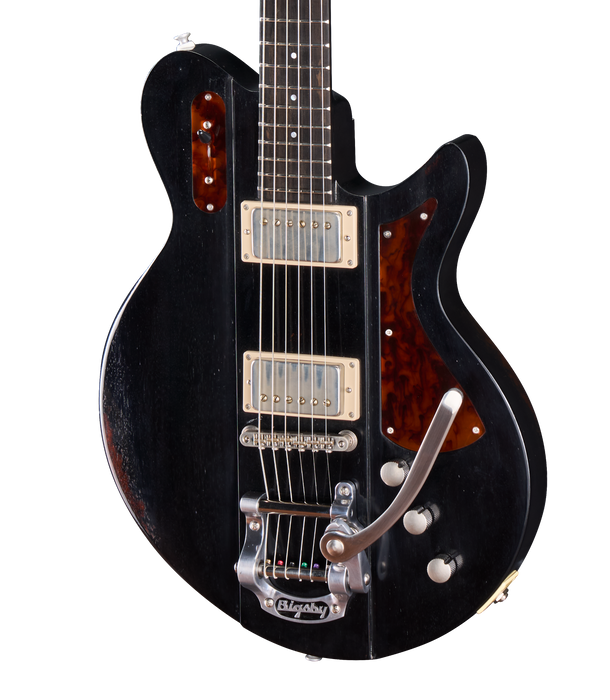 Eastman Juliet/v Antique Varnish Electric Guitar - Antique Black