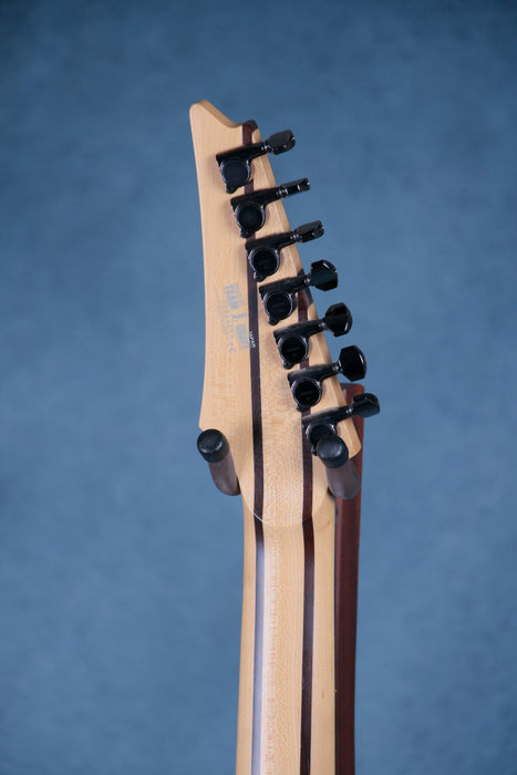 Ibanez J Custom RG8127 7 String Electric Guitar w/Case - Violin Burst - Preowned