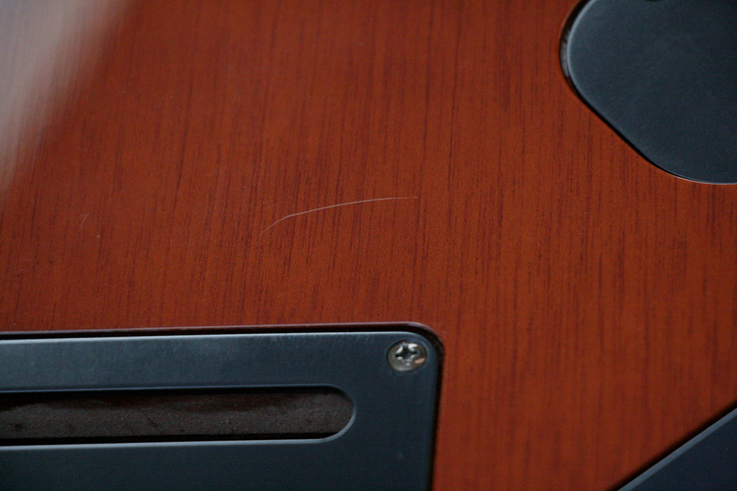 Ibanez J Custom RG8127 7 String Electric Guitar w/Case - Violin Burst - Preowned
