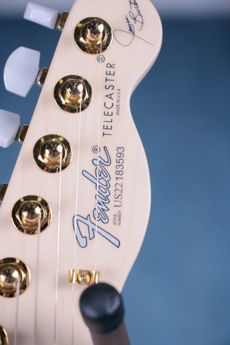 Fender James Burton Signature Telecaster Maple Fingerboard - Red Paisley Flames - US22183593