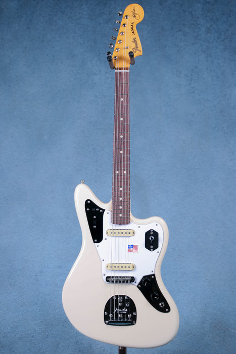 Fender Johnny Marr Signature Jaguar Rosewood Fingerboard - Olympic White - V2324163