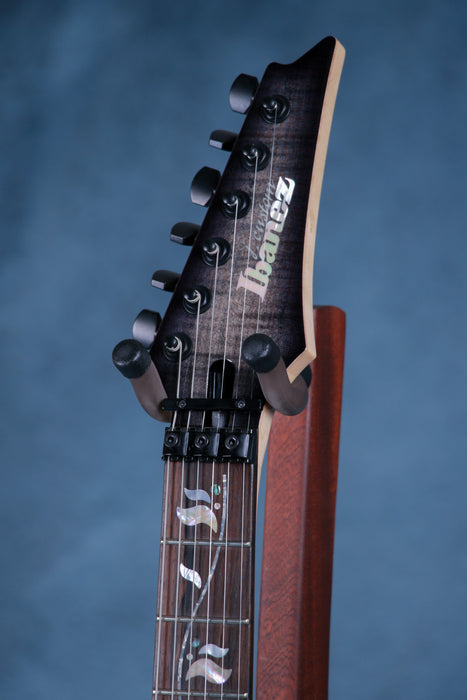 Ibanez RG8870 BRE J-Custom Electric Guitar w/Case - Black Rutile B-Stock - F2301164B