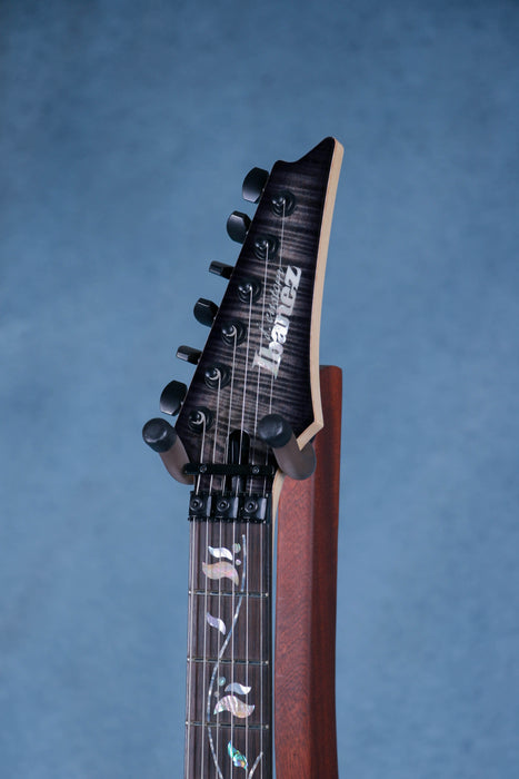 Ibanez RG8870 BRE J-Custom Electric Guitar w/Case - Black Rutile - F2313251