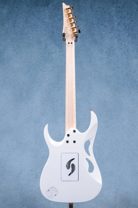 Ibanez PIA3761 SLW Steve Vai Signature Electric Guitar - Stallion White - F2313738