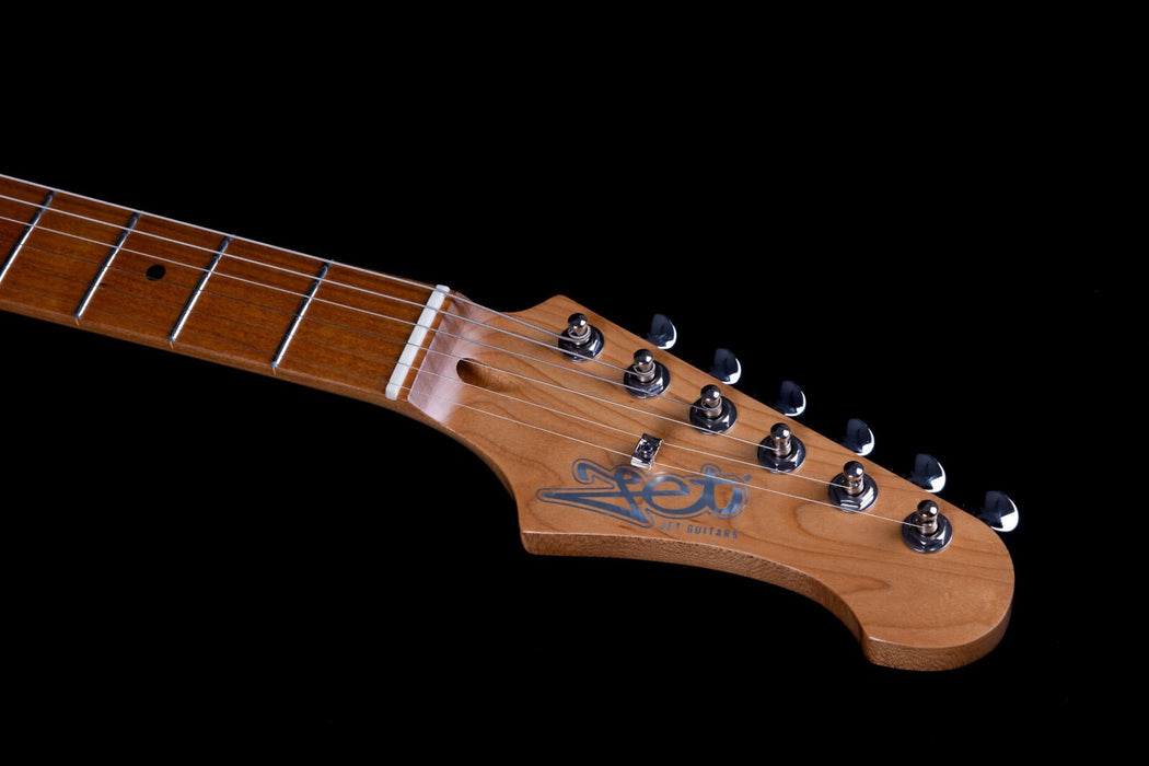 JET JS-300-GD SSS Electric Guitar - Burgundy