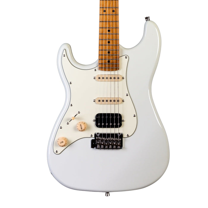 JET JS-400-OW-LH HSS Left Handed Electric Guitar - Olympic White