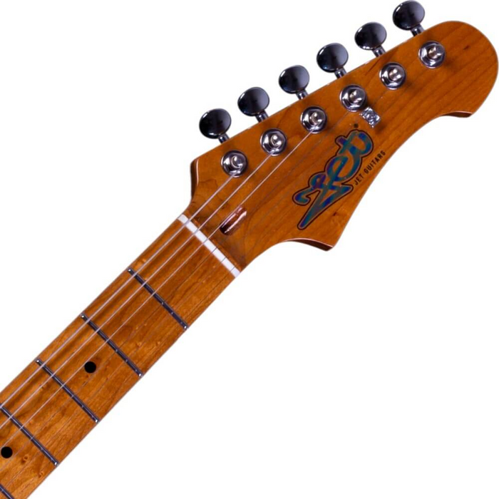 JET JS-300-SFG SSS Electric Guitar - Seafoam Green