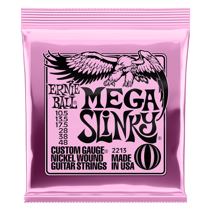 Ernie Ball Mega Slinky 10.5-48 Nickel Wound Electric Guitar Strings