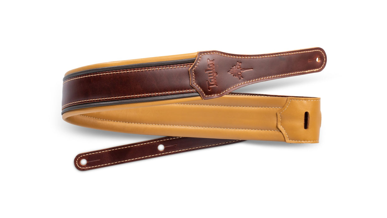Taylor Ascension Strap - Cordovan Leather 2.5 inch- Cordovan/Black/Butterscotch