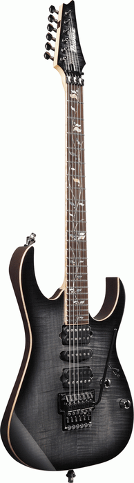 Ibanez RG8570 BRE J-Custom Electric Guitar w/Case - Black Rutile