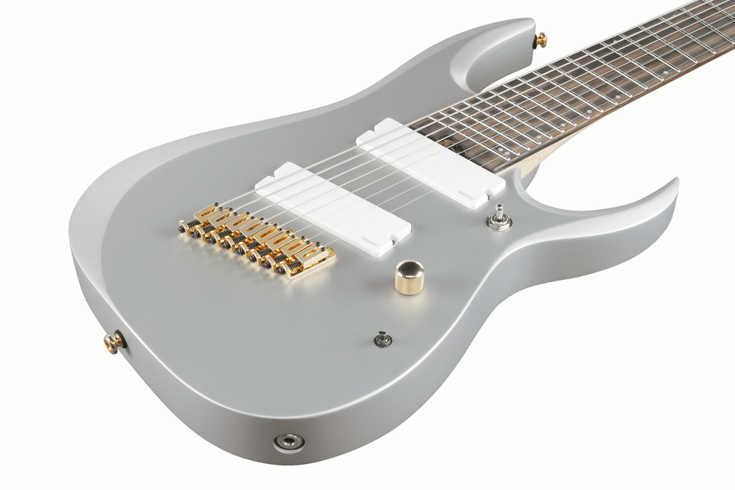 Ibanez RGDMS8 CSM 8 String Electric Guitar - Classic Silver Matte