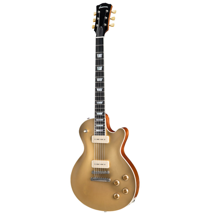 Eastman SB56/n Goldtop Solid Body Electric Guitar - Vintage Gold