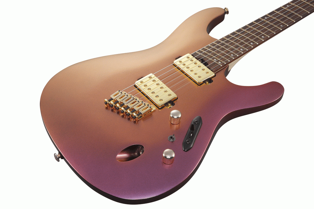 Ibanez SML721 RGC Electric Guitar - Rose Gold Chameleon