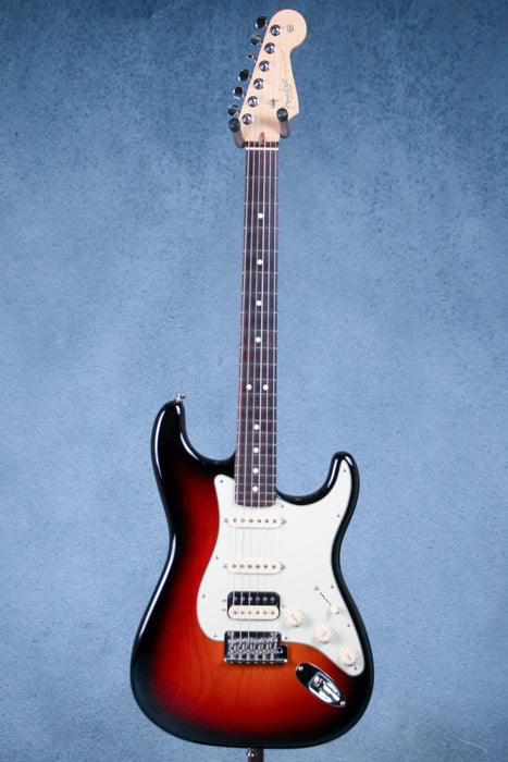 Fender American Professional Stratocaster HSS Shawbucker w/Case - 3-Color Sunburst - Preowned - Clearance