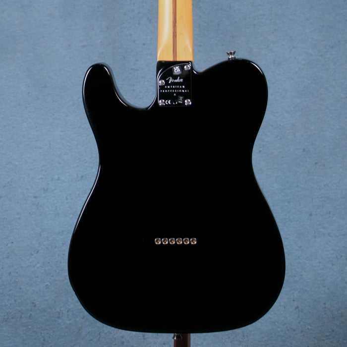 Fender American Professional II Telecaster w/Case - Black - Preowned