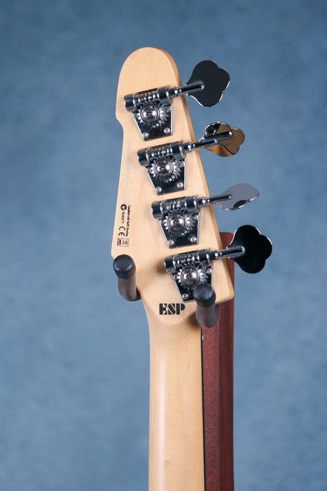 LTD Surveyor 400 Bass Guitar w/Case - Black - Preowned - Clearance