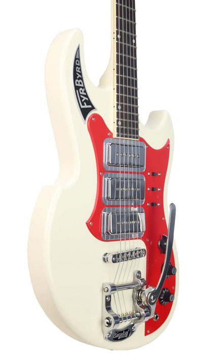 Eastwood Sharkbite Fyrbyrd Electric Guitar - Vintage White