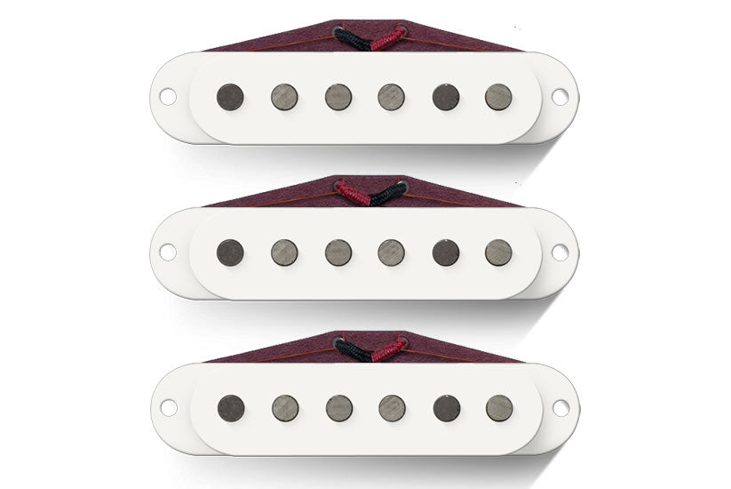 Bare Knuckle Boot Camp Old Guard Single Coil Strat Pickup Set - White