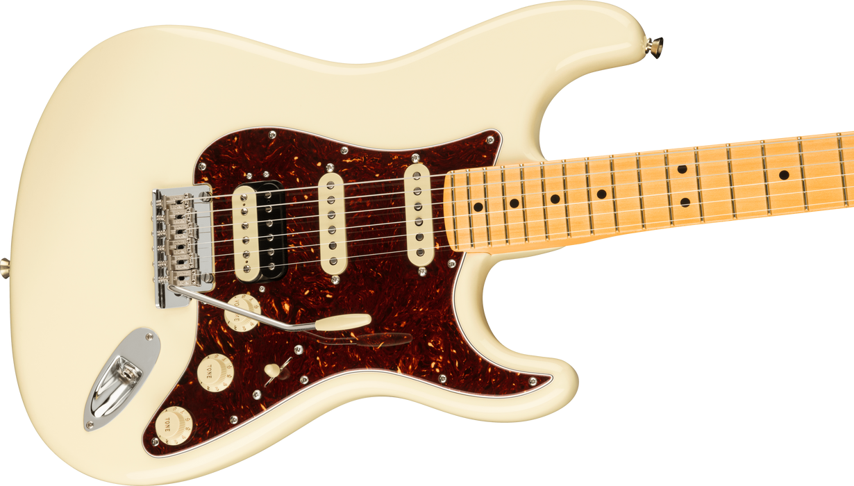 Fender American Professional II Stratocaster HSS Maple Fingerboard - Olympic White