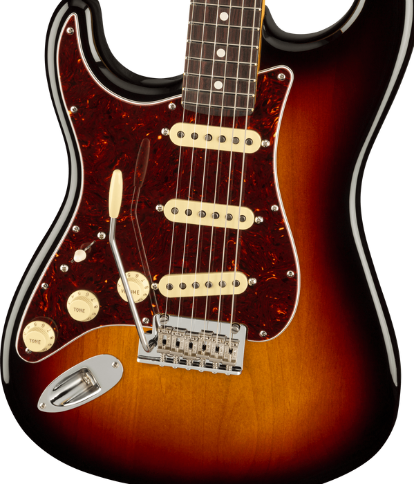 Fender American Professional II Stratocaster Left Handed Rosewood Fingerboard - 3-Color Sunburst