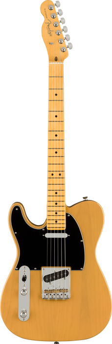 Fender American Professional II Telecaster Left Handed Maple Fingerboard - Butterscotch Blonde