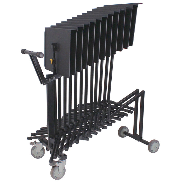 Hercules Pull Cart For Music Stands Holds 12 Stands