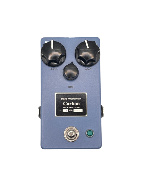 Browne Amplification Carbon V1 Overdrive Effects Pedal - Clearance