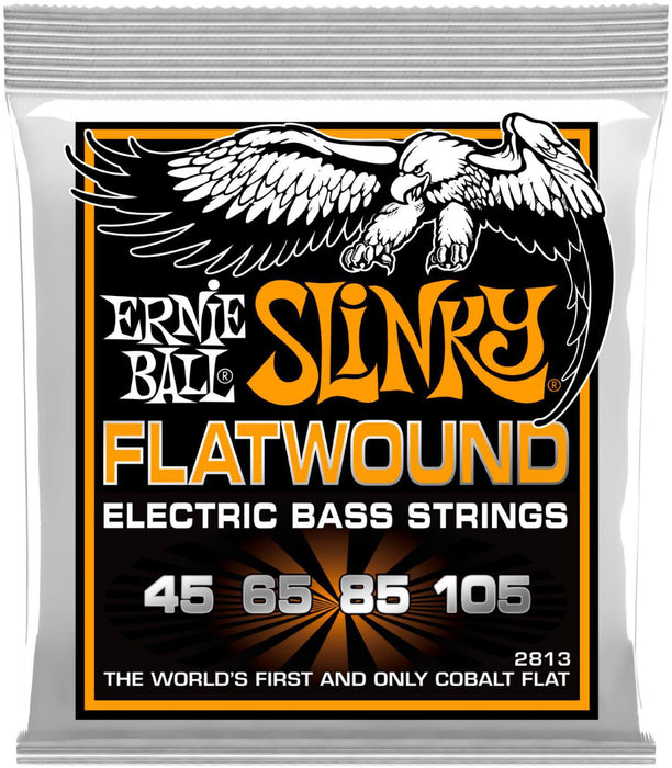 Ernie Ball Hybrid Slinky Flatwound 45-105 Electric Bass Strings