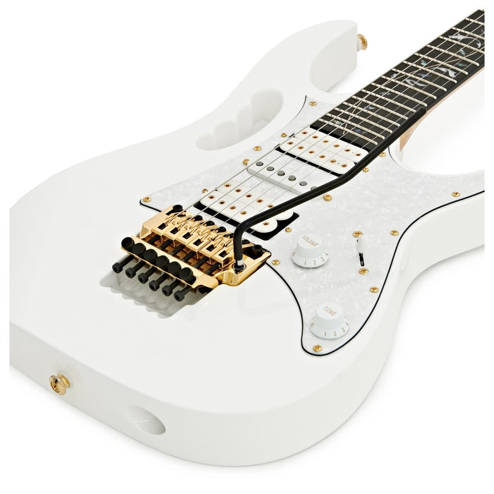 Ibanez JEM7VP WH Premium Steve Vai Signature Electric Guitar - White