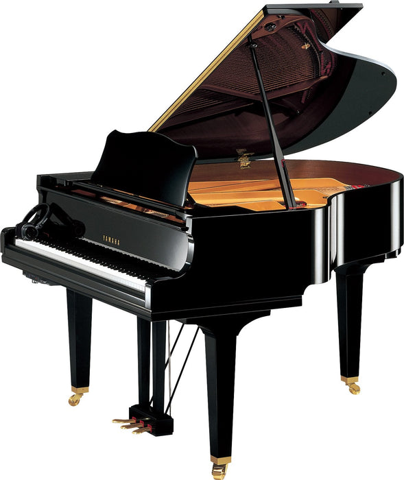 Yamaha GC1MSH3 Silent 161cm Grand Piano - Polished Ebony