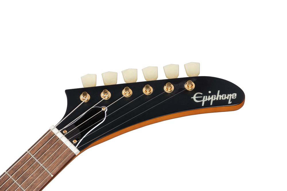Epiphone Inspired by Gibson Custom Shop 1958 Explorer Electric Guitar - Aged Natural