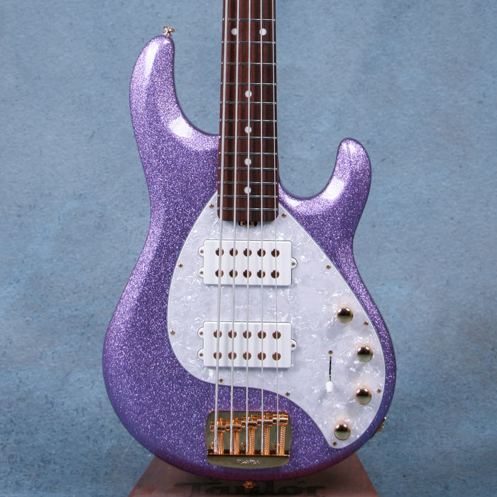 Ernie Ball Music Man Stingray 5 Special Electric Bass Guitar - Amethyst Sparkle - K01995