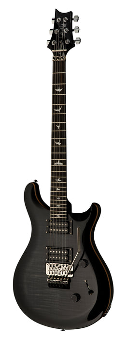 PRS SE Custom 24 Floyd Rose Electric Guitar - Charcoal Burst