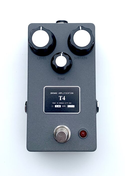 Browne Amplification T4 Classic 4 Transistor Fuzz Pedal