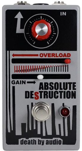 Death By Audio Absolute Destruction Fuzz Distortion Pedal