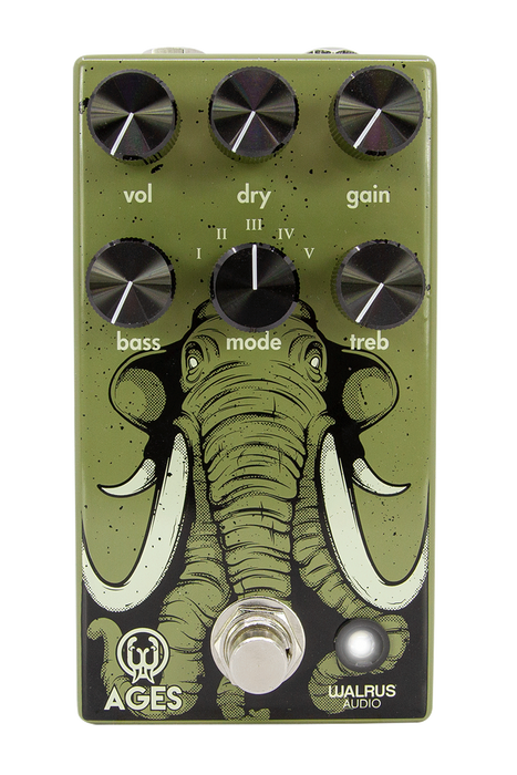 Walrus Audio Ages Five State Overdrive Effects Pedal