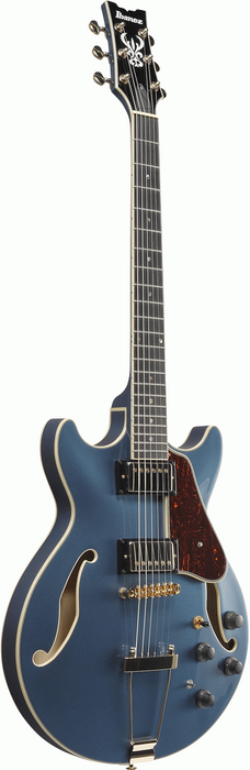 Ibanez AMH90P BM Artcore Electric Guitar - Prussian Blue Metallic