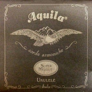 Aquila Tenor Ukulele String Set C Reg Tuning Super Nylgut